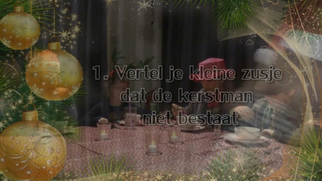manieren om kerstmis te verpesten