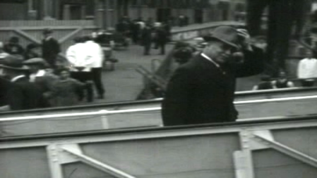 Vertrek professor Kielstra naar Suriname (1933)