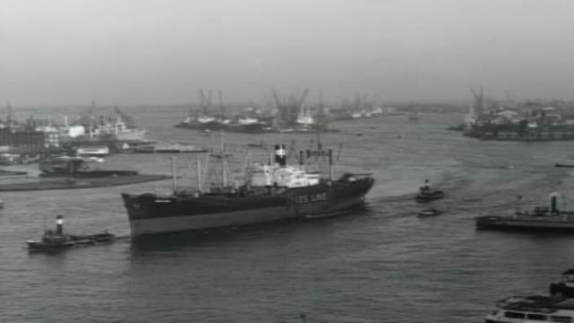 Overslagbedrijf in Amsterdam (1960)