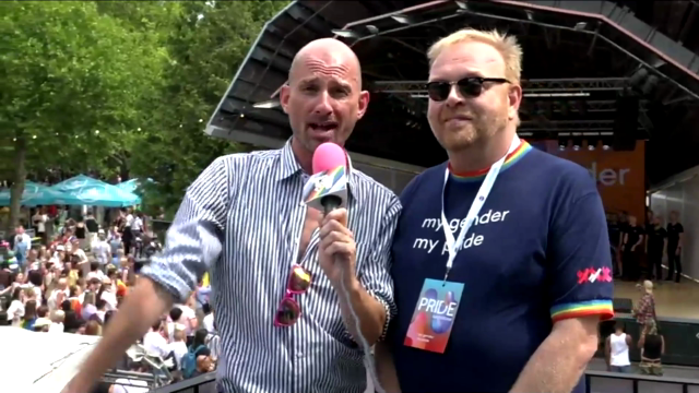 Compilatie van Pride Park in het Vondelpark