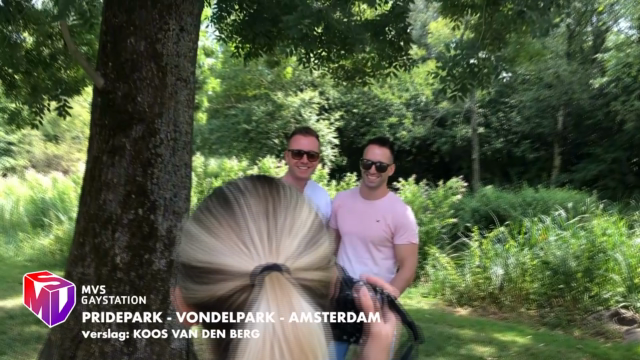 Sfeerverslag Pride Park in het Vondelpark
