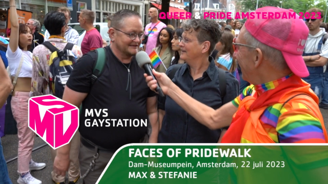 Pride TV: MVS Gaysation- Faces of Pridewalk: meet Max & Stefanie.