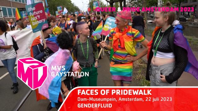 Pride TV-MVS Gaystation: Faces of Pridewalk: genderfluid.