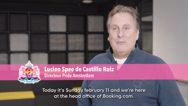 Pride Amsterdam Kick-Off 2024 met de bekendmaking van alle deelnemende boten voor de Canal Parade en alle nieuwe Pride Ambassadeurs voor 2024 waaronder Miss Nederland Rikkie Kolle en schrijver en columnist Haroon Ali.