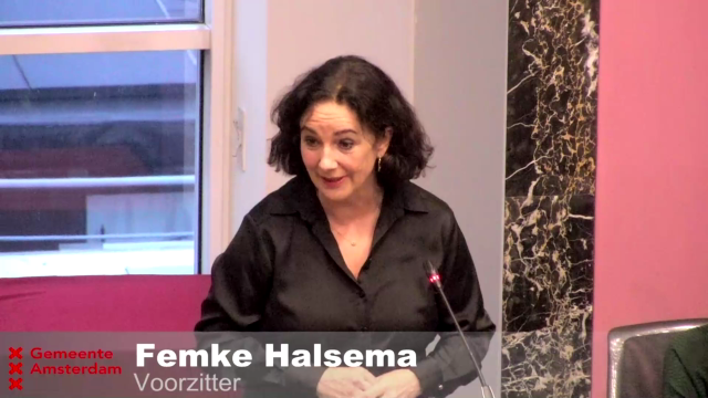 Burgermeester Halsema heeft een ruime meerderheid gekregen va de raad 28-02-2024 17:32