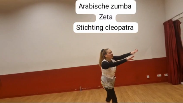 Voor het eerste keer Arabische zumba (zeta)bij stichting cleopatra
