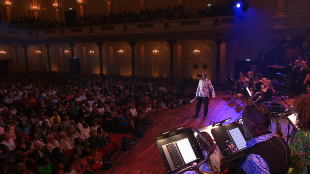 Uniek concert  vanuit de grote zaal van het Concertgebouw met artiesten en muzikanten uit Amsterdam Zuidoost.