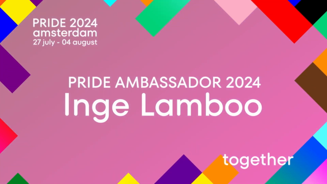 Inge Lamboo | Pride Ambassador 2024