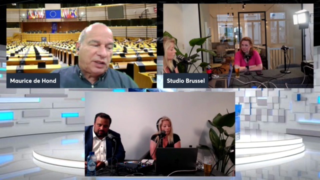 Uitslagenavond met Maurice de Hond en Vincent Everts.