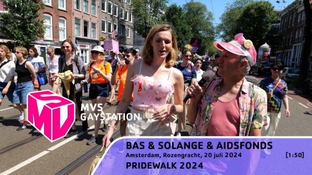 Bas & Solange lopen mee met het Aidsfonds