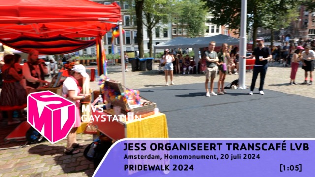 Jess organiseert transcafé LVB