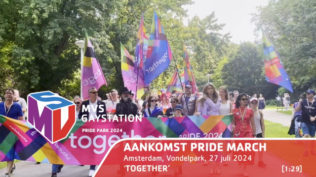 Aankomst Pride March 2024