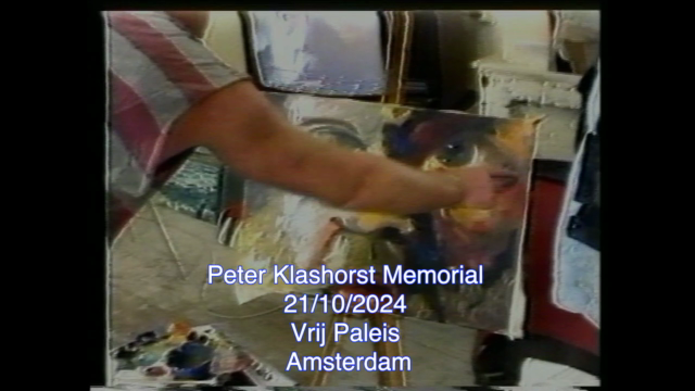 Peter Klashorst Memorial 21/10/2024 Vrij Paleis Amsterdam